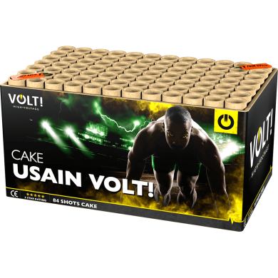 Usain VOLT! vuurwerk