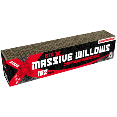 Big X Massive Willows vuurwerk